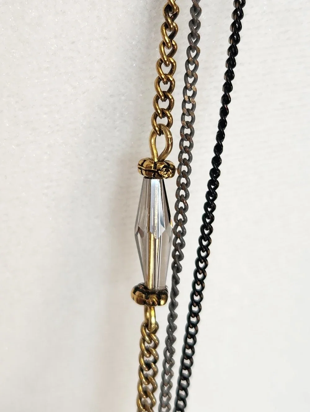 ALISHA D LONG LEATHER TASSEL PENDANT STATEMENT NECKLACE BOHO FESTIVAL WESTERN